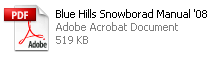 Blue Hills Snowboard Manual